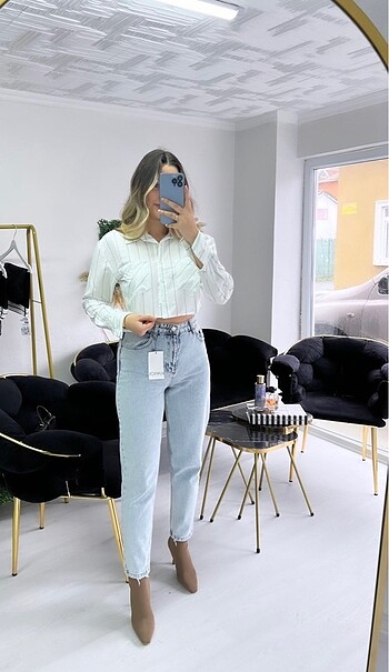 Zara Karol Marka Mom Jean