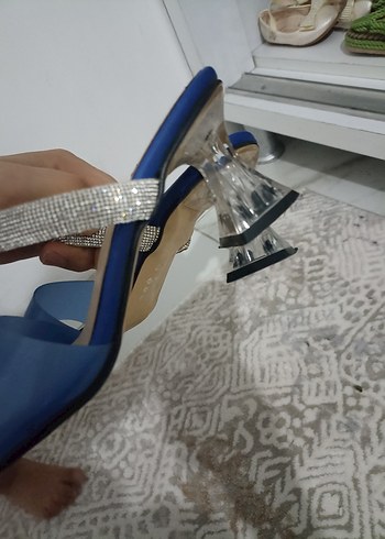 Zara topuklu terlik