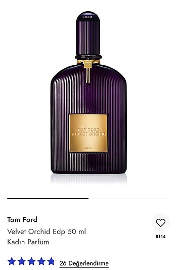 Tom Ford Velvet Orchid 50 ml Kadın Parfüm