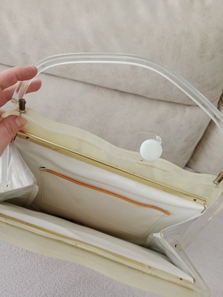 Antika,aşağı yukarı 60 senelik,alman mali gelin Çantasi - Görsel 3