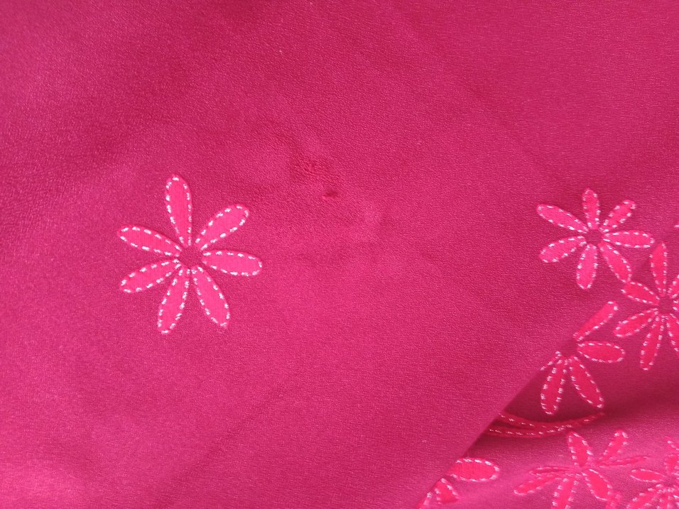 Pembe Nakışlı Bohem eşarp,
i - Görsel 3