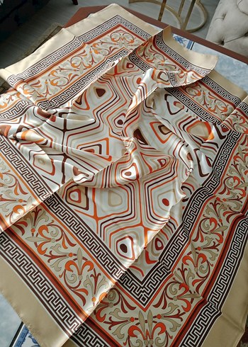 Renkli Bohem Tarzı eşarp - Görsel 2