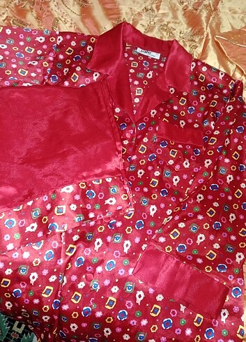 Saten pijama takımı 