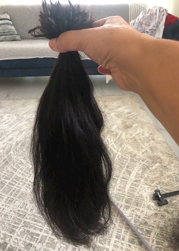 Doğal kahverengi Saç - Görsel 2