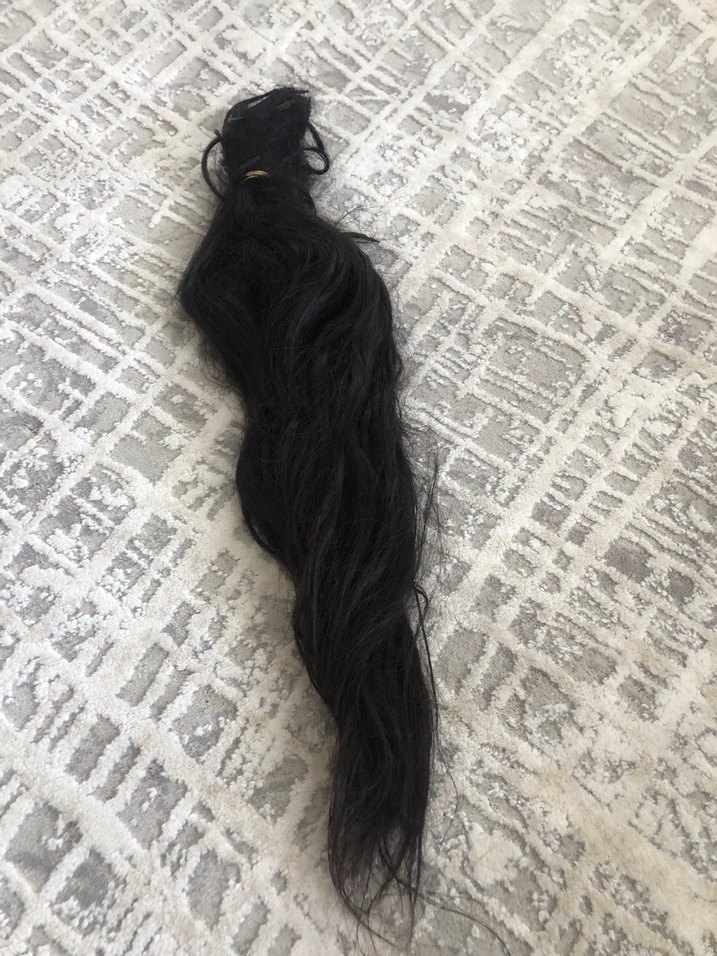 Doğal kahverengi Saç - Görsel 3