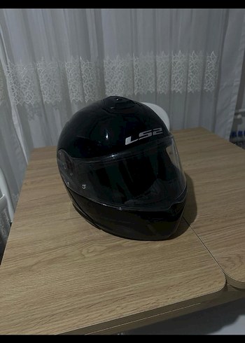 XL LS2 Siyah çene açılabilir Kask - Görsel 3