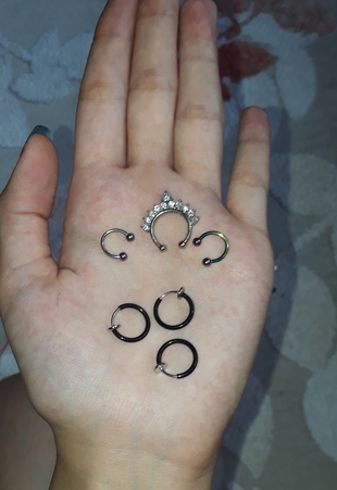 sahte piercing
