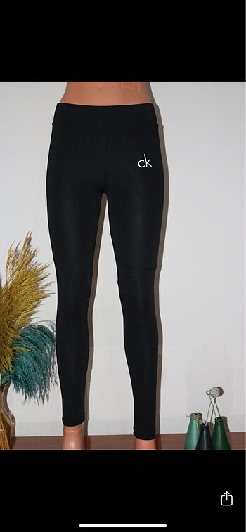 Calvin Klein Calvin klein siyah tayt