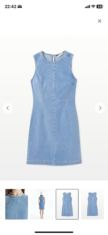 xl Beden LCW jean elbise