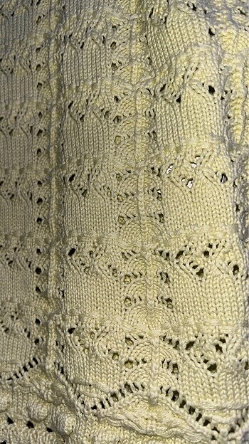 Defacto Sarı Örgü Crop