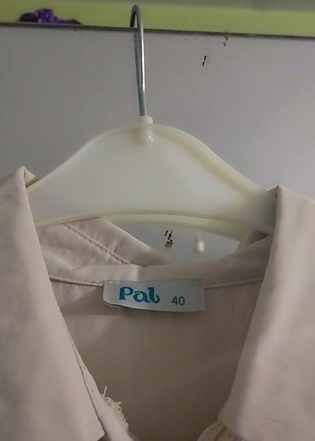 Bej Keten Uzun Kollu Gömlek - Görsel 3