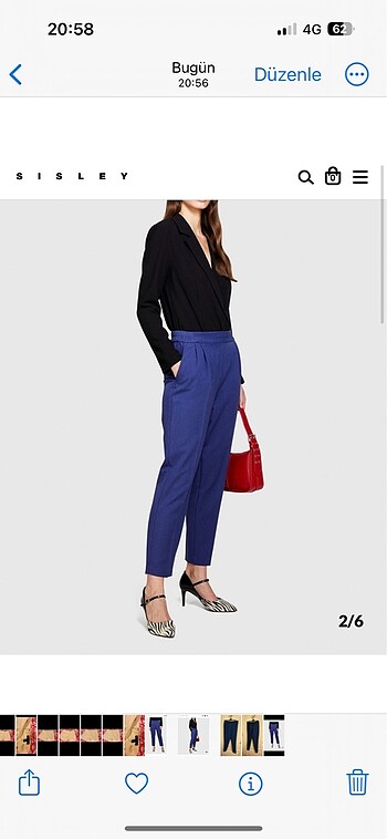 SISLEY PANTOLON