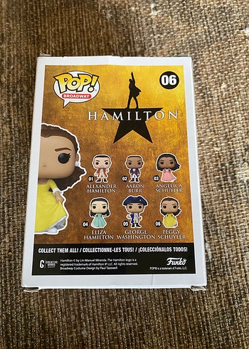 Beden Funko Peggy Schuyler figür