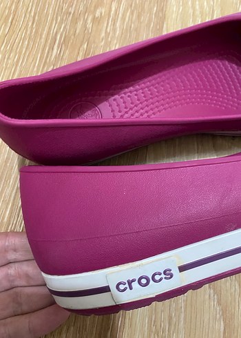 Crocs Crocs Pembe Elastik babet
