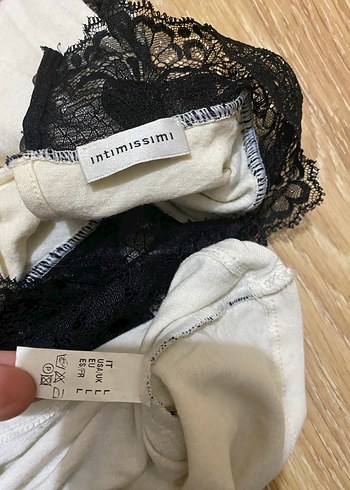 İntimissimi dantelli triko - Görsel 5