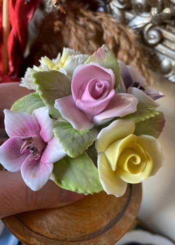 Coalport Seramik Çiçek - Görsel 2