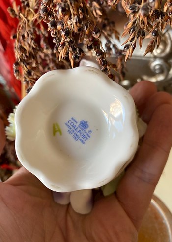 Coalport Seramik Çiçek - Görsel 6