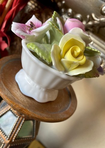 Coalport Seramik Çiçek - Görsel 3