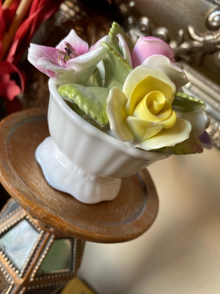 Coalport Seramik Çiçek - Görsel 3