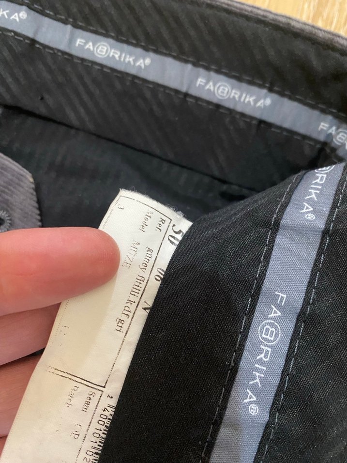 Fabrika kadife pantolon - Görsel 3