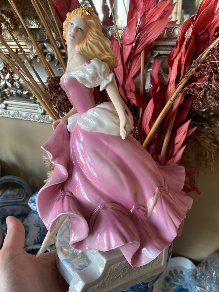 Franklin mint  Kadın Figürin - Görsel 4