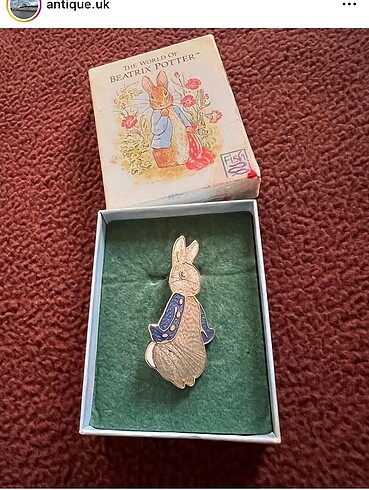 Beatrix potter broş