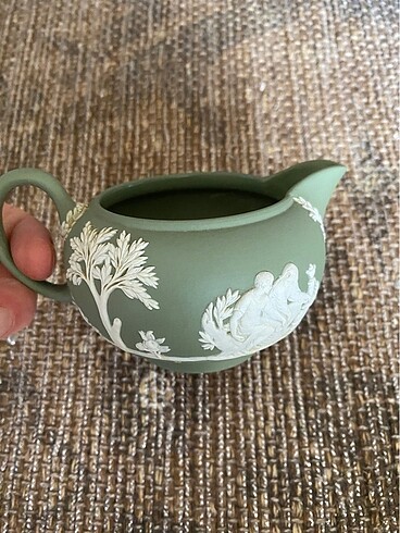 Beden yeşil Renk Wedgwood süs