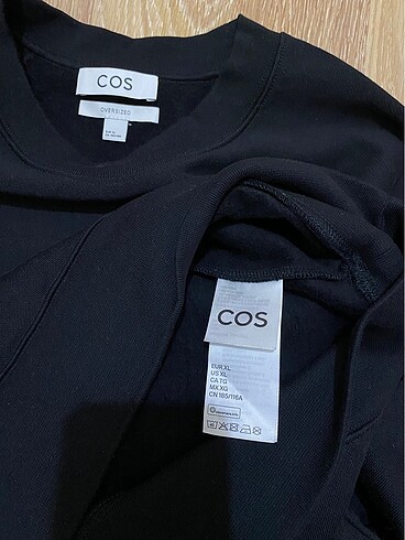 xl Beden siyah Renk Cos sweatshirt