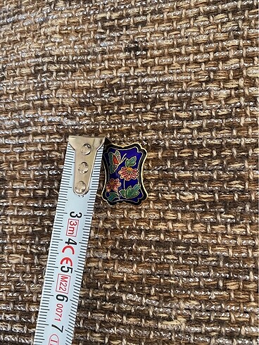 American Vintage Cloisonne broş