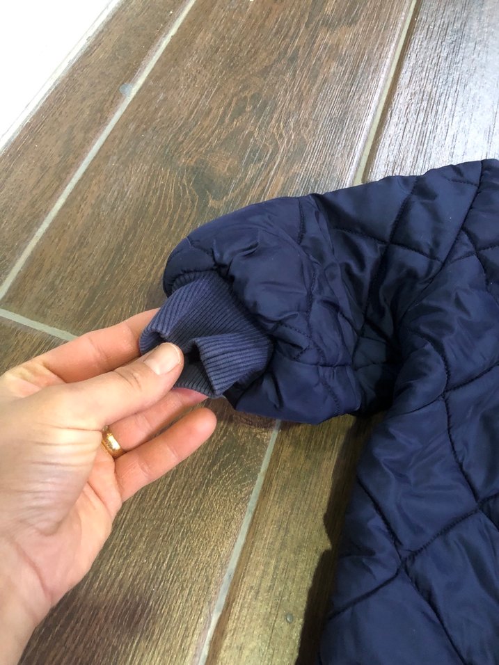 Erkek Bebek Lacivert Fermuarlı Kayak Tulumu - Görsel 2