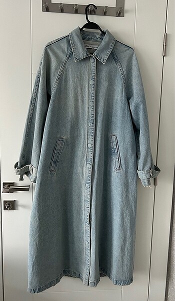 Zara Denim Trençkot