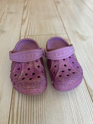 Crocs Baya Glitter Bebek Terlik
