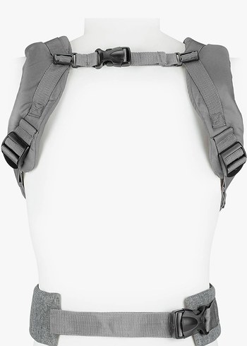 Wellgro 4'ü 1 Arada Gri Bebek Taşıma Kangurusu - Görsel 4