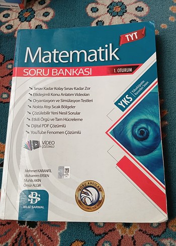 TYT Matematik Soru Bankası Bilgi Sarmal Yayınları 1. Oturum