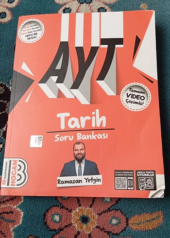 BENİM HOCAM Ramazan Yetgin AYT Tarih Soru Bankası