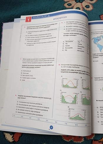 Beden Renk AYT IQ Paraf Yayınları Coğrafya Soru Kütüphanesi