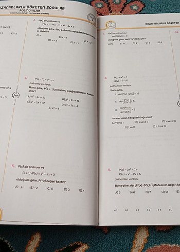 Beden Renk Orijinal AYT Matematik Soru Bankası