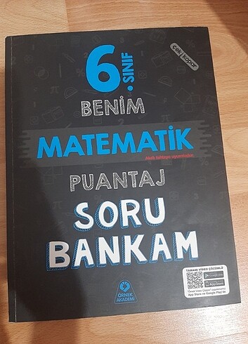 6. Sınıf matematik test kitabı