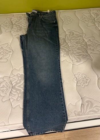Zara Koyu Mavi Denim Jean