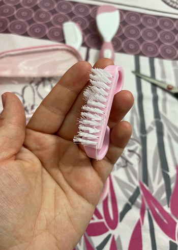 Bebek Bakım Seti - Makas, Tırnak Törpüsü, Fırça - Görsel 4