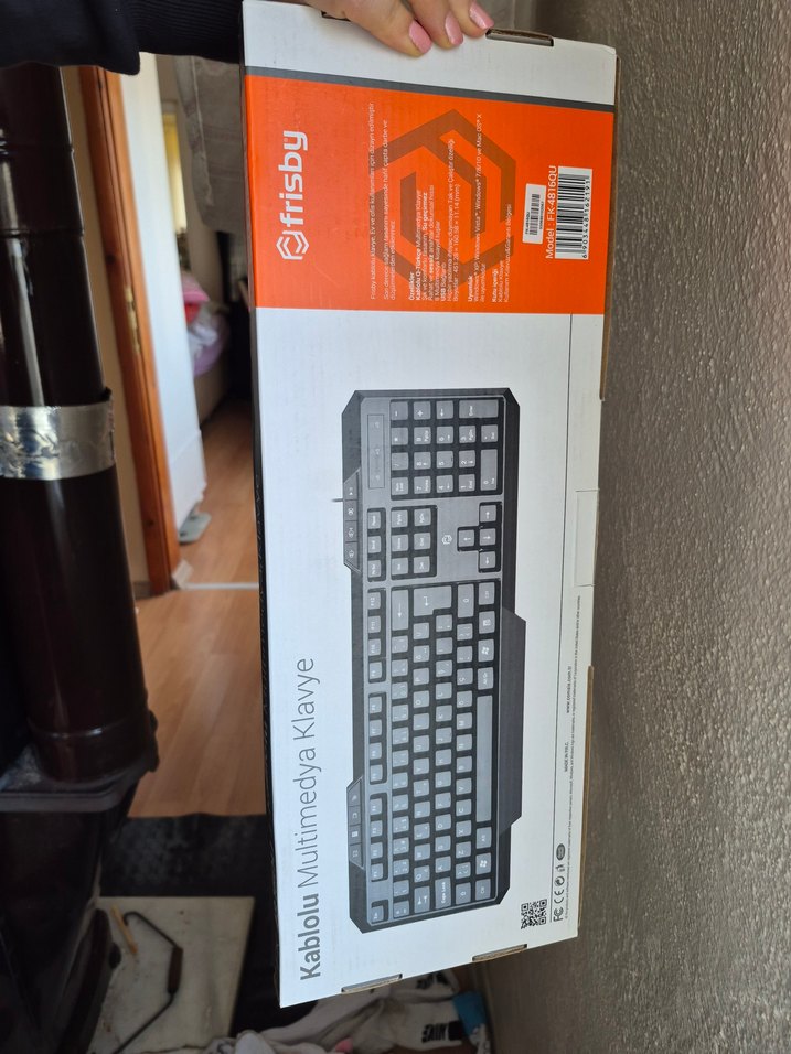Frisby FK-4816QU Gri Klavye kablolu - Görsel 3