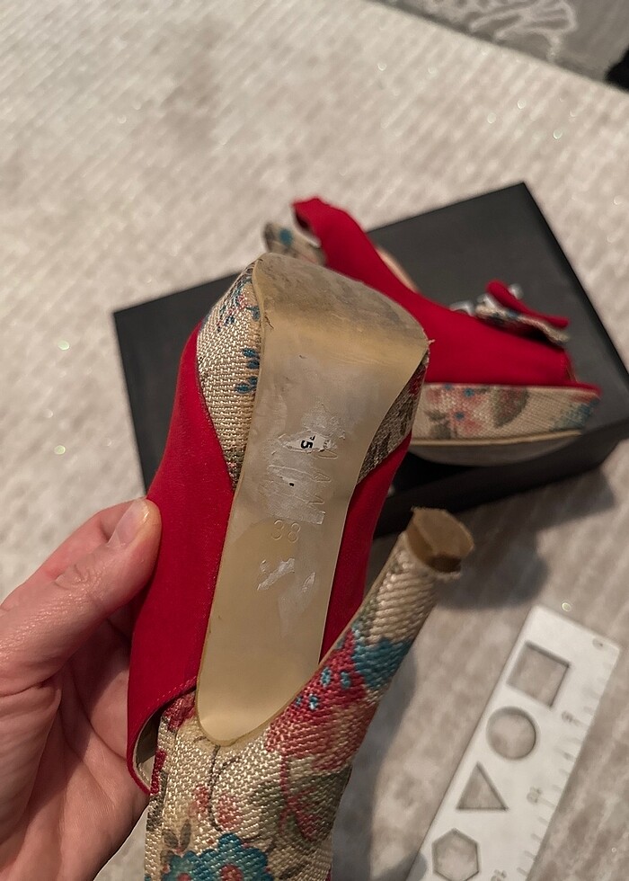 Topuklu sandalet - Görsel 5