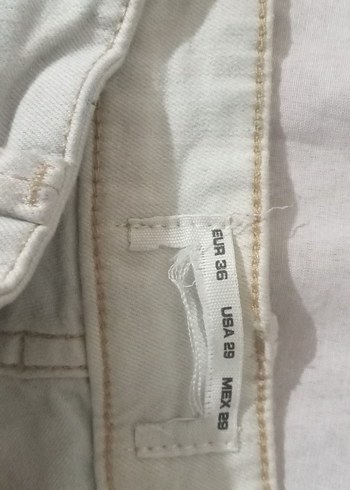 pull and bear kısa kot Şort - Görsel 3