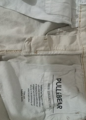 pull and bear kısa kot Şort - Görsel 2