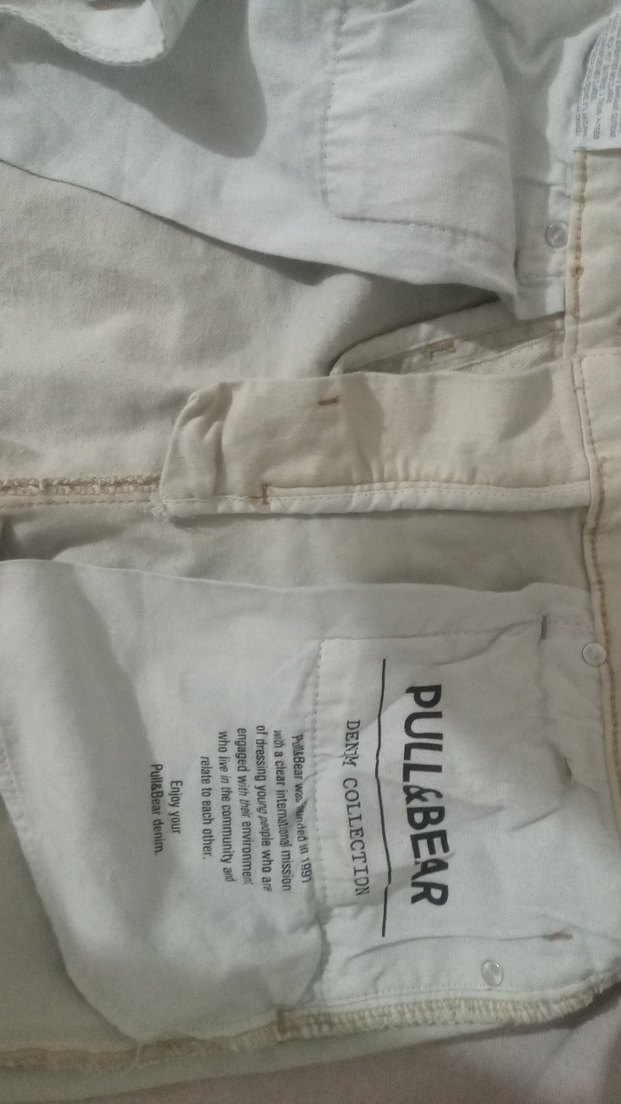 pull and bear kısa kot Şort - Görsel 2