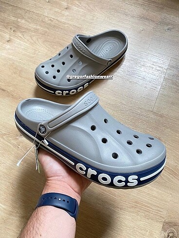 Crocs Bayaband Gri Lacivert