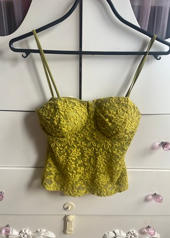 m Beden Orijinal Bebe Marka Dantelli Mini Straplez Büstiyer