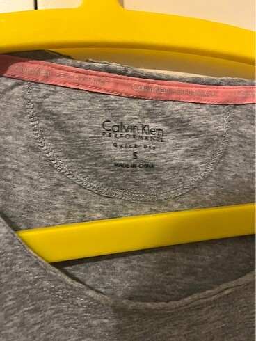 Calvin Klein ORIJINAL CALVIN KLEIN TSHIRT GRI OVERSIZE