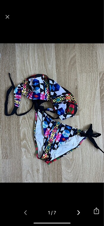 ORIJINAL ARGENTO BEACHWEAR BIKINI TAKIM S BEDEN