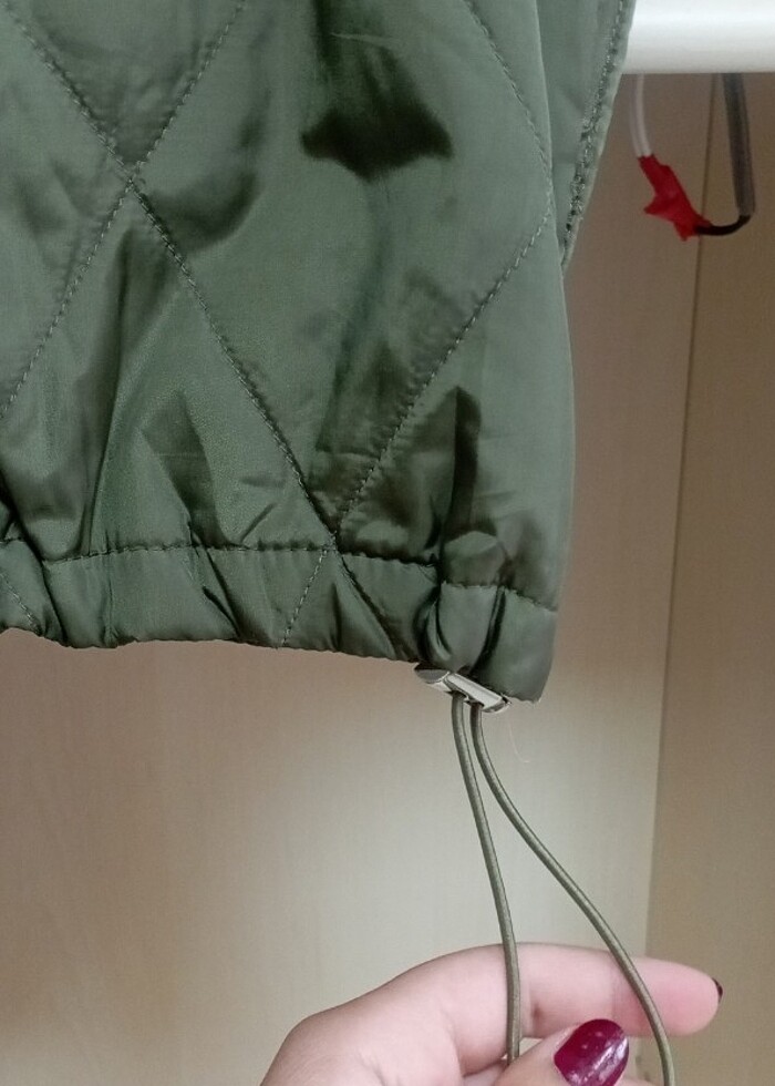 Şişme ceket tarzı yelek - Görsel 3